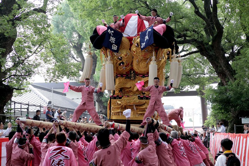 久保田太鼓台 一宮の杜ミュージアム 愛媛県新居浜市 新居浜太鼓祭り