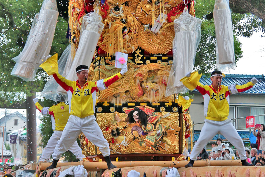 大江太鼓台 | 一宮の杜ミュージアム(愛媛県新居浜市 新居浜太鼓祭り)